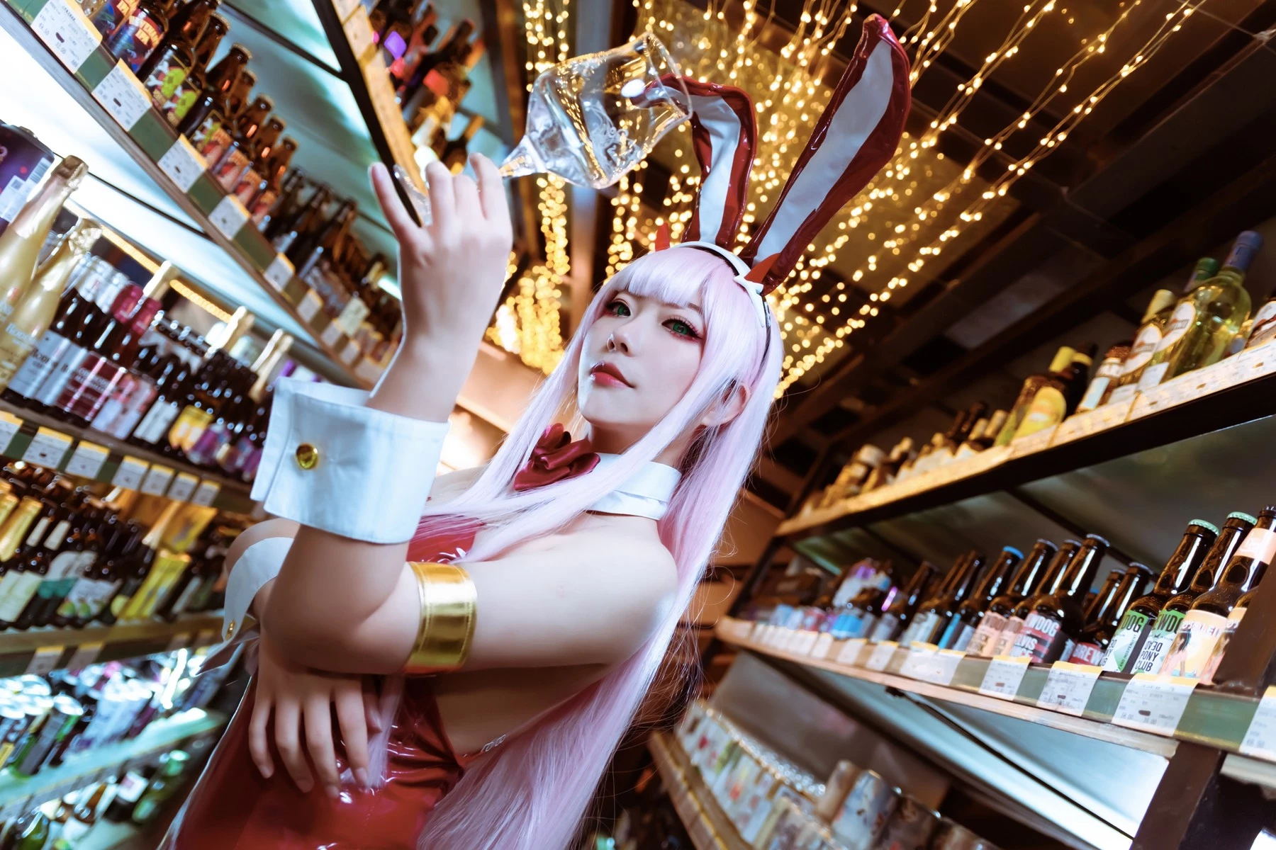 機智的嗶啵 Cosplay Zero Two Bunnygirl