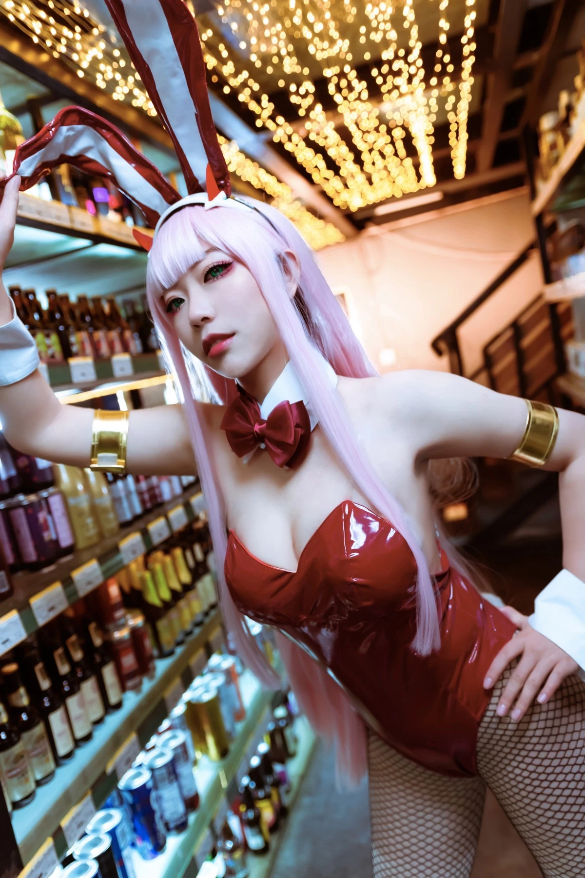 機智的嗶啵 Cosplay Zero Two Bunnygirl