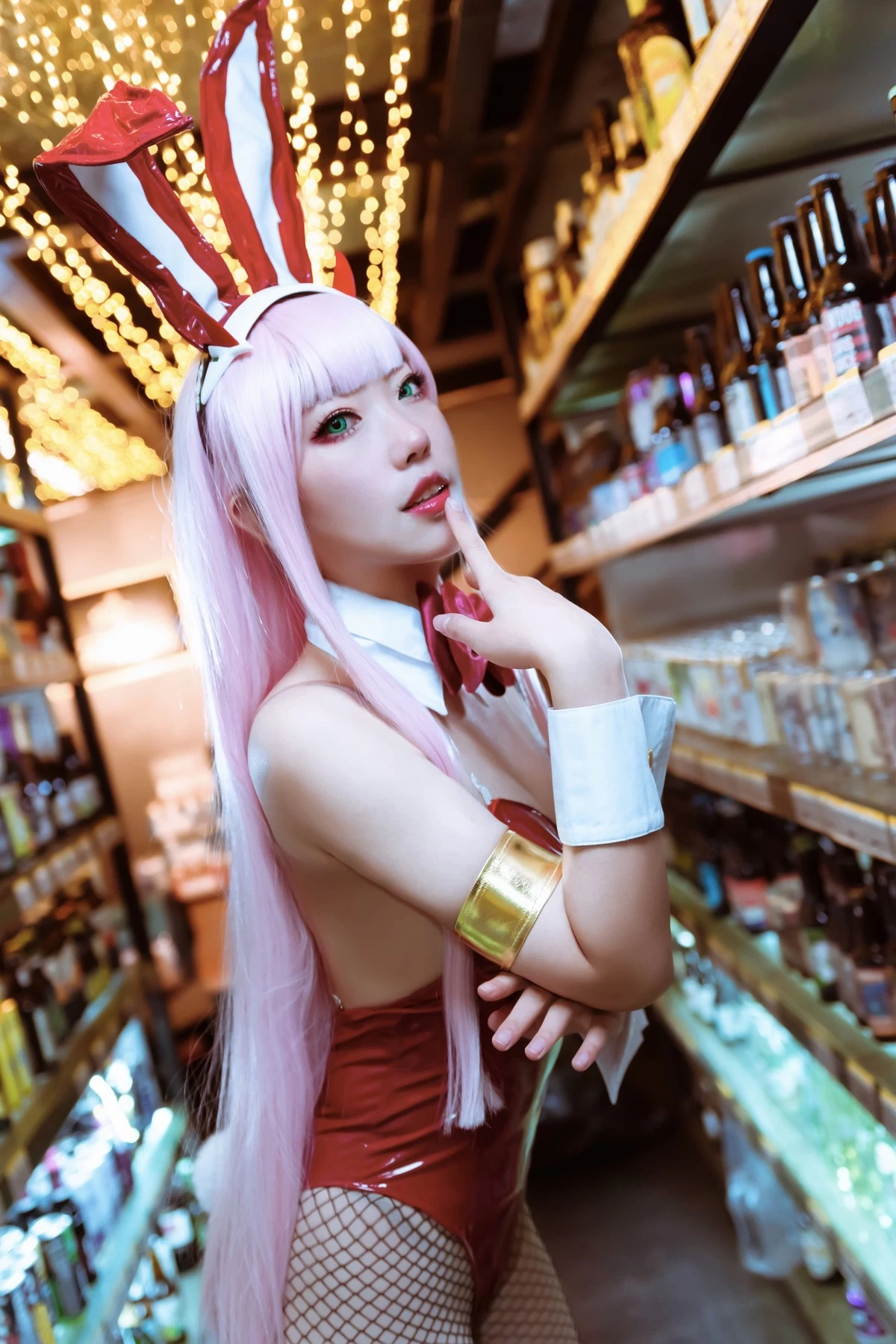 機智的嗶啵 Cosplay Zero Two Bunnygirl