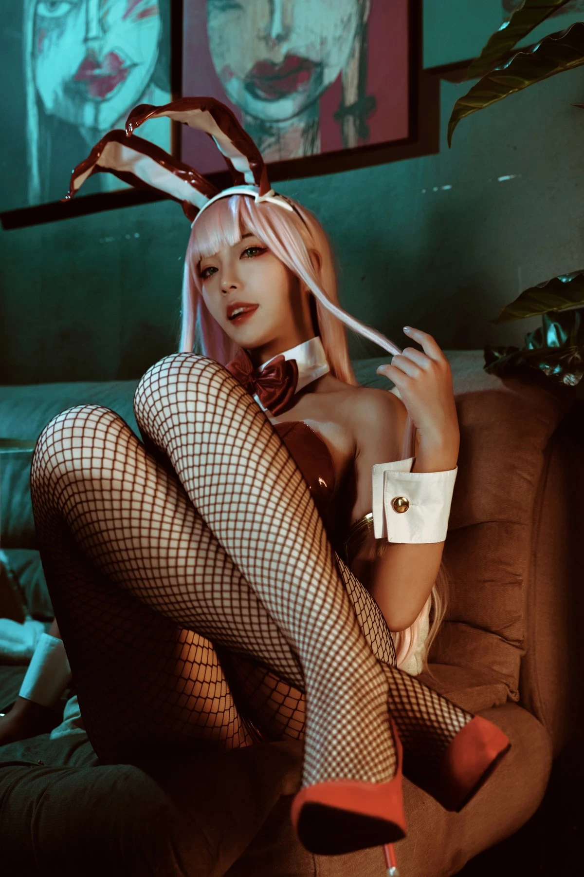 機智的嗶啵 Cosplay Zero Two Bunnygirl