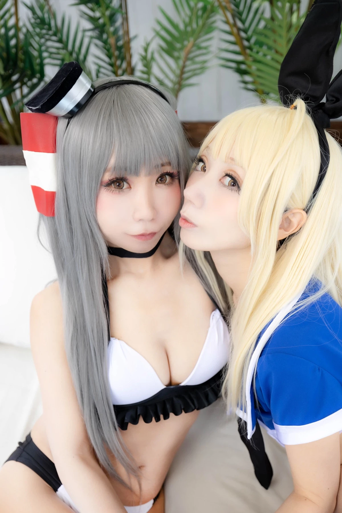 [Air Comiket 2] Shimakaze & Amatsukaze Swimsuit - Zekazeka 2