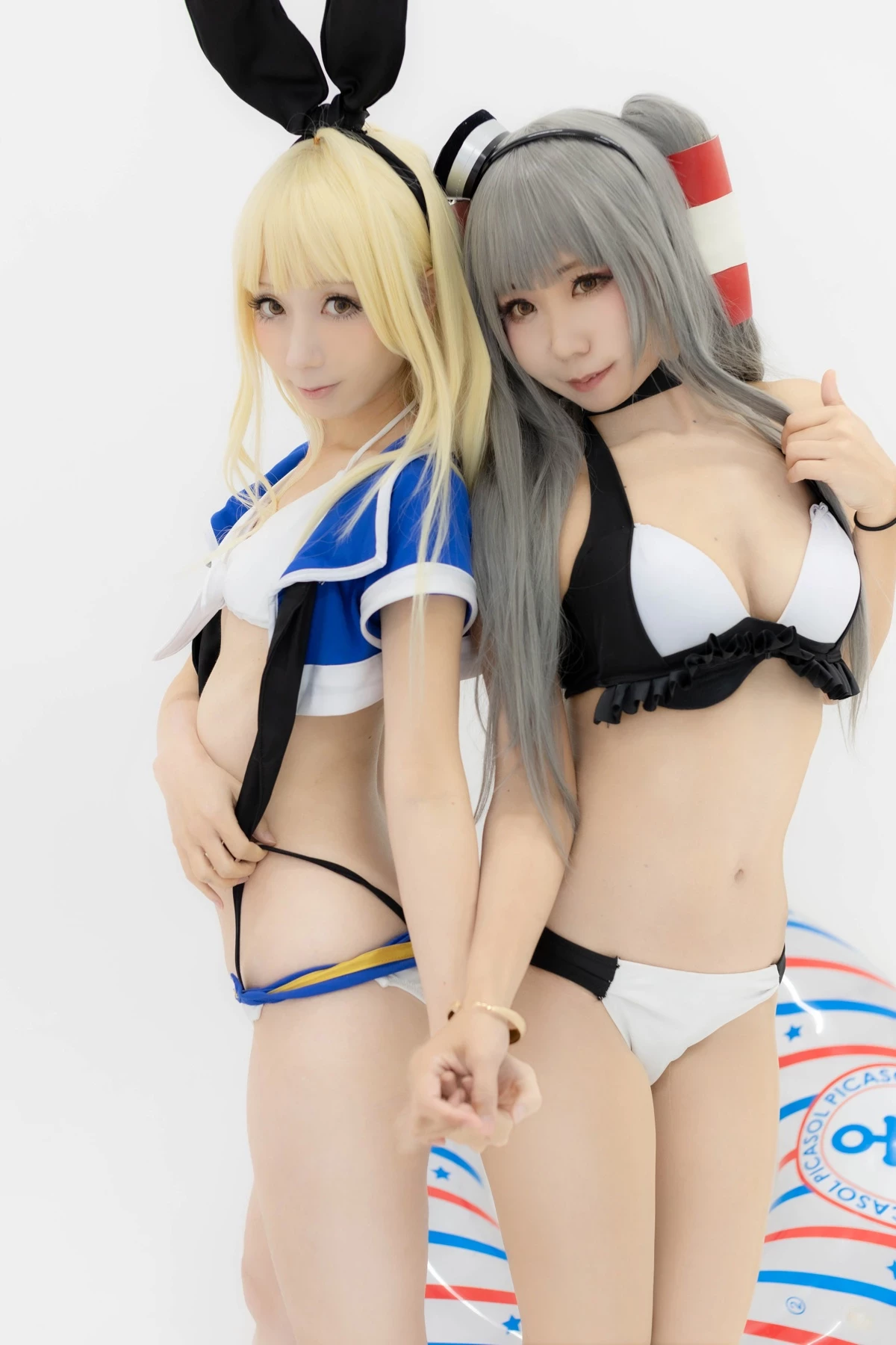 [Air Comiket 2] Shimakaze & Amatsukaze Swimsuit - Zekazeka 2