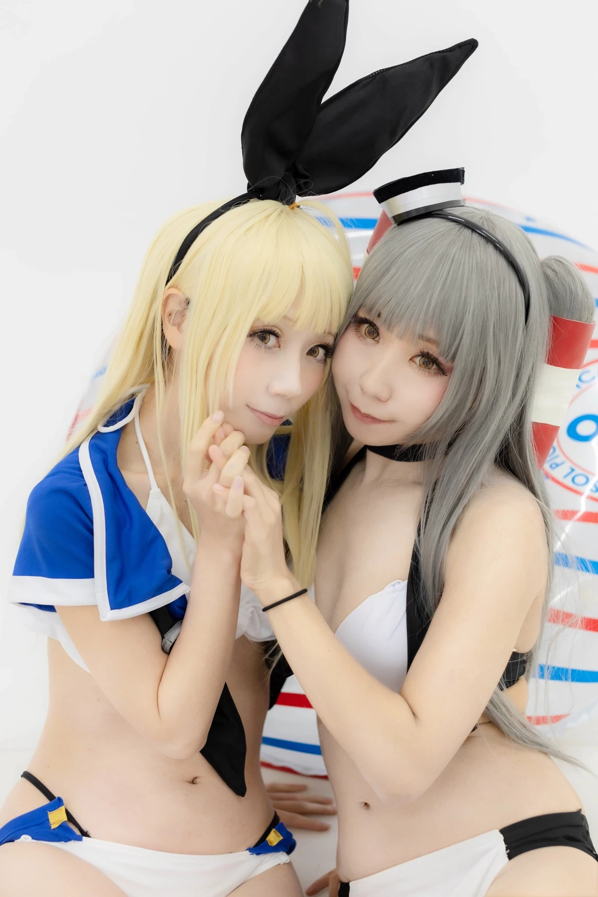 [Air Comiket 2] Shimakaze & Amatsukaze Swimsuit - Zekazeka 2