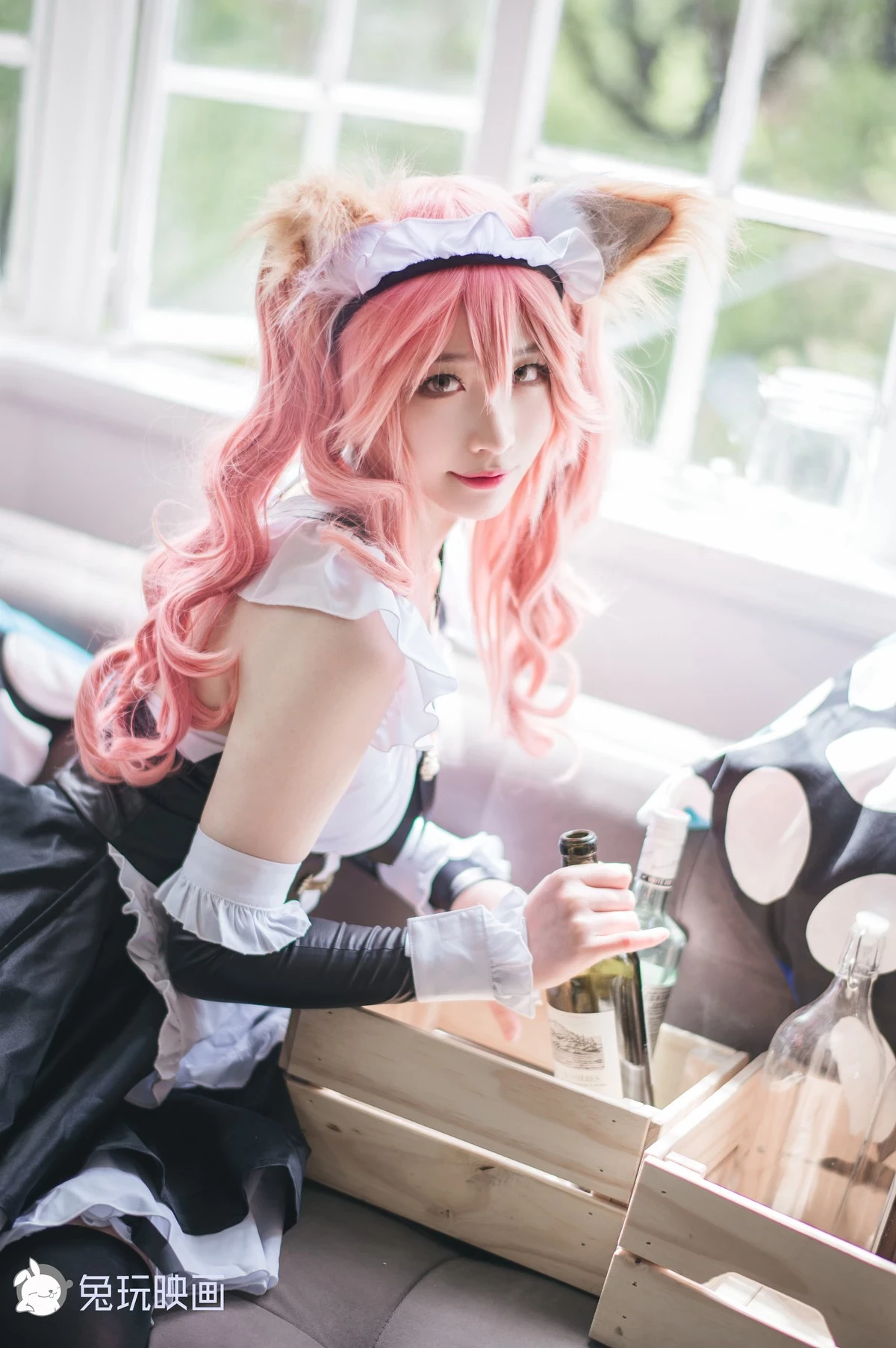 Cosplay 兔玩映畫 女僕玉藻前