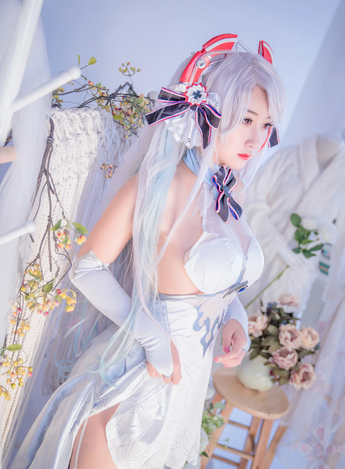 Cosplay 貓九醬Sakura 碧藍誓約 Set.01