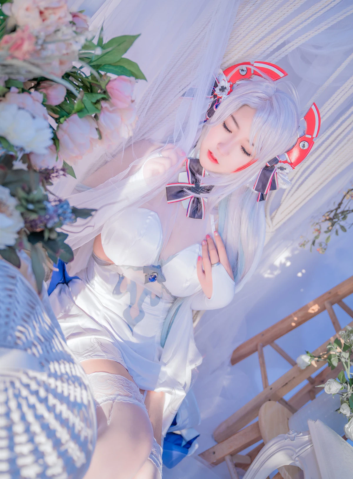 Cosplay 貓九醬Sakura 碧藍誓約 Set.01