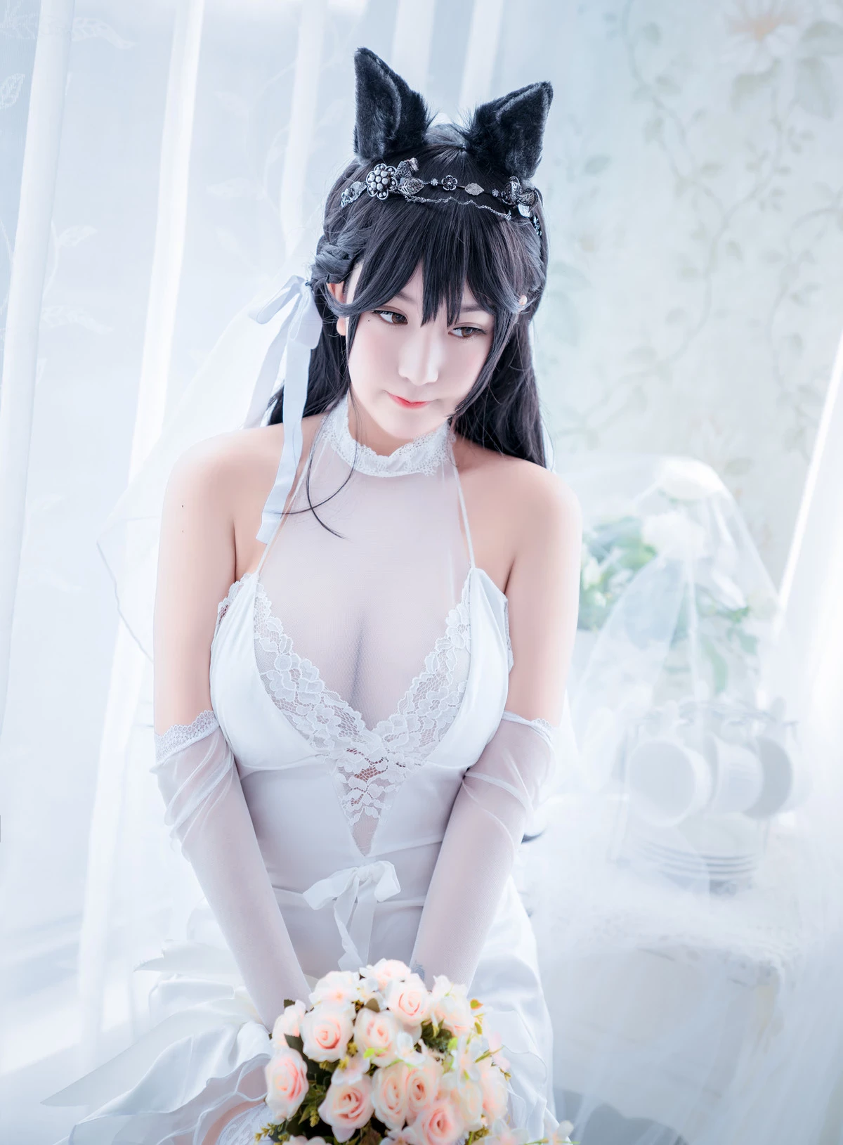 Cosplay 貓九醬Sakura 碧藍誓約 Set.02