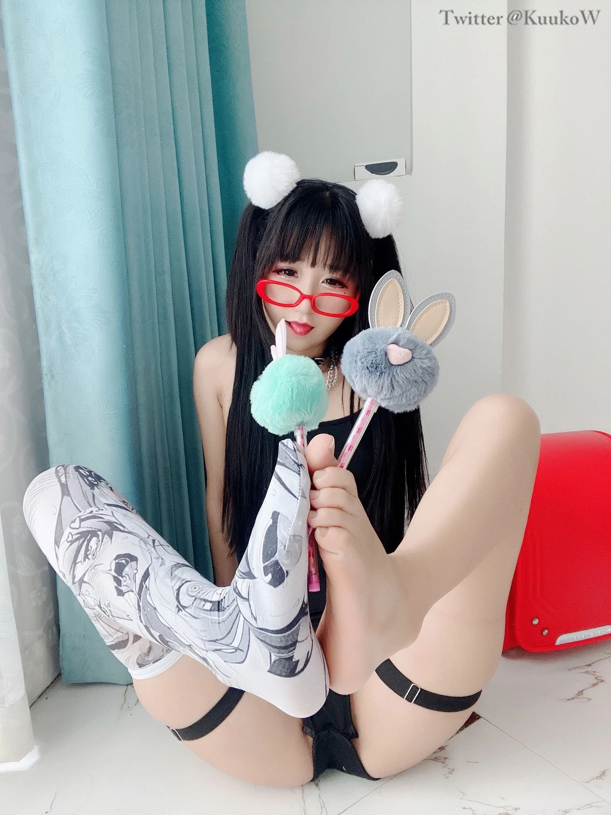 Cosplay KuukoW クー子 Megane Chan