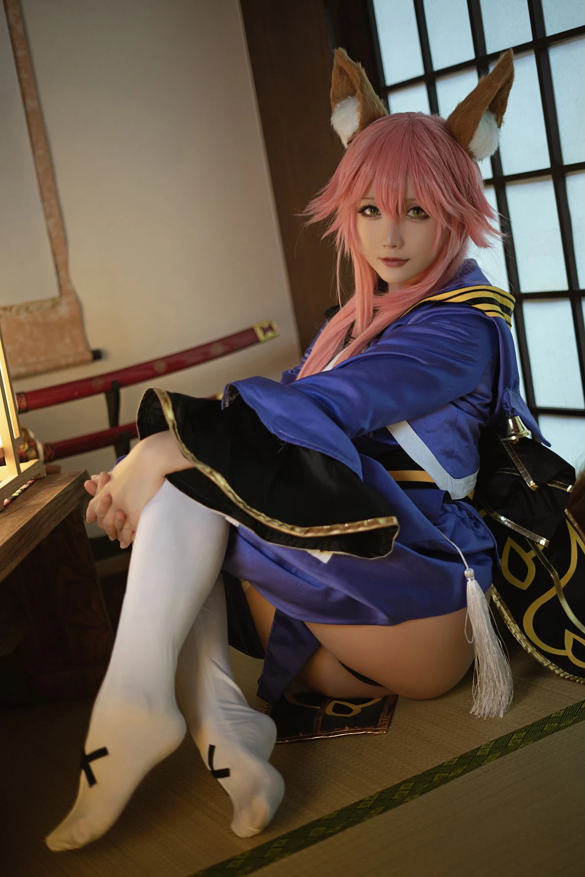 Cosplay 星之遲遲Hoshilily 玉藻前忠犬蓄勢待發