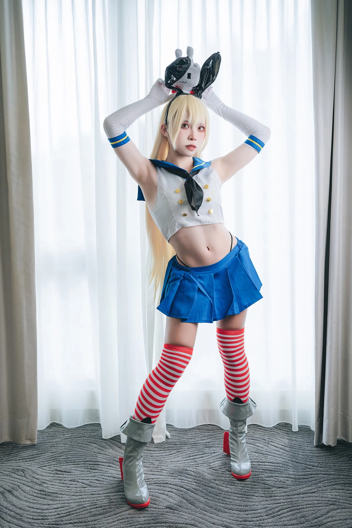 Cosplay 浵卡Tokar Shimakaze Kancolle