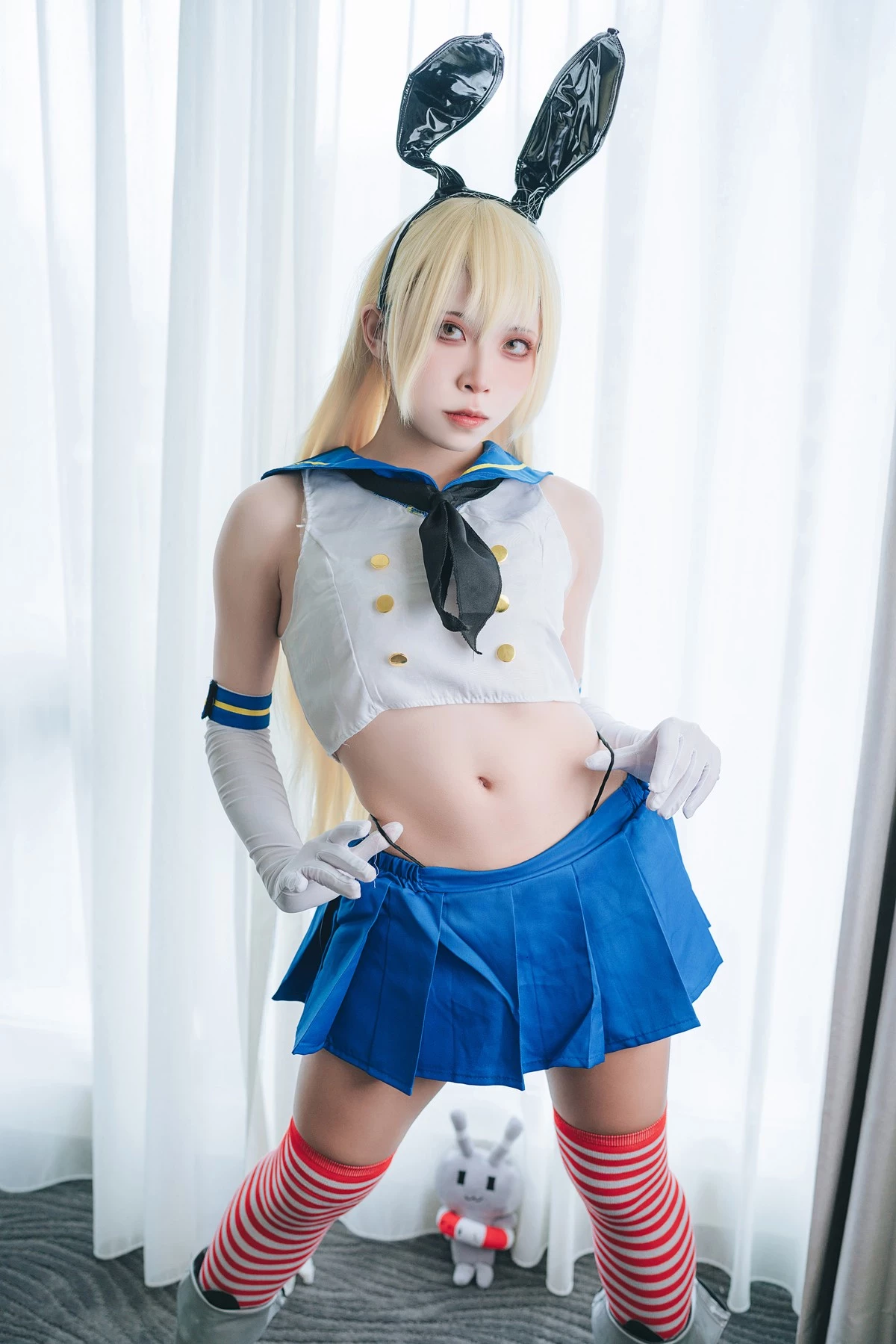 Cosplay 浵卡Tokar Shimakaze Kancolle