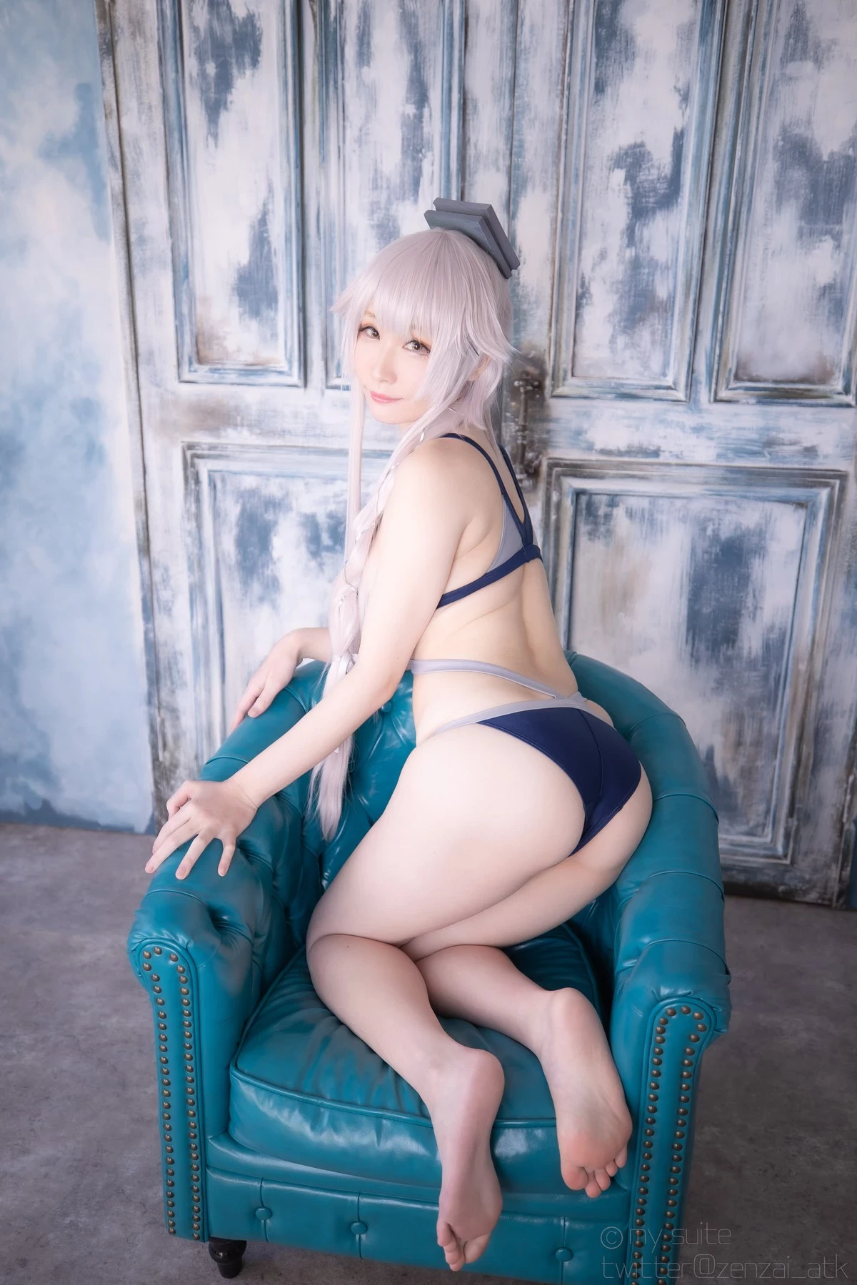 Cosplay Atsukiあつき 艦娘がスパッツの良さを教えてくれる Set.02