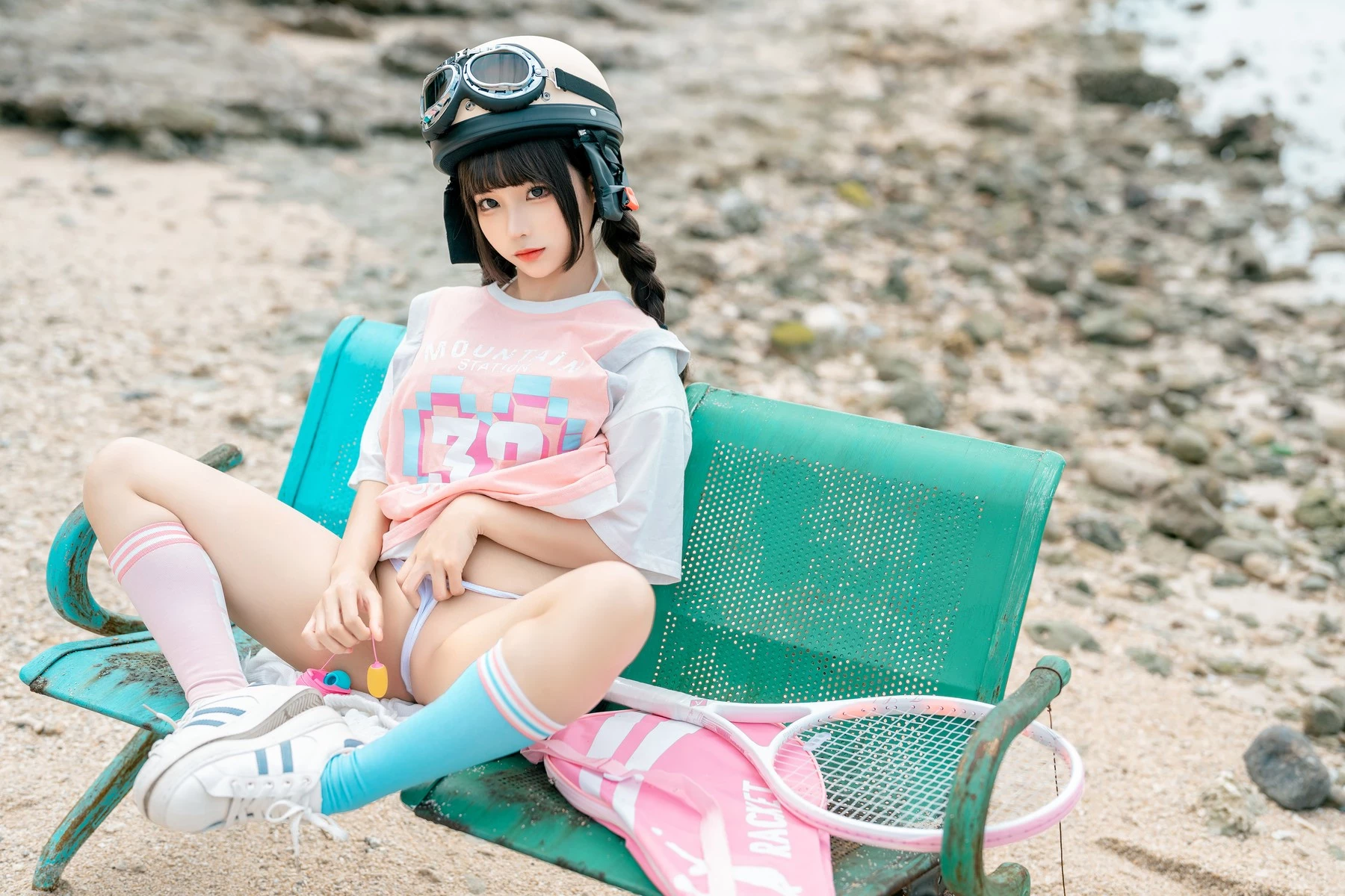 Cosplay 蠢沫沫 Chunmomo Electric Car Set.01