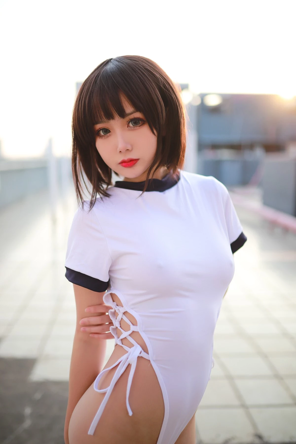 Cosplay 您的蛋蛋 激凸體操服