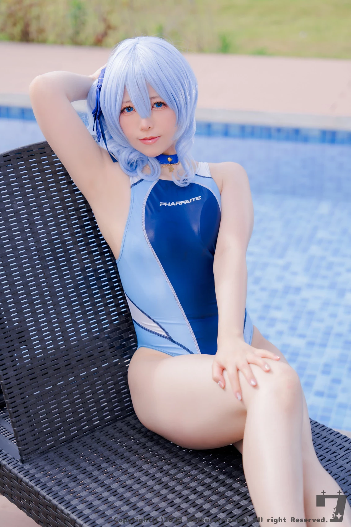 Rizuna - Hoshimachi Suisei school swimsuit