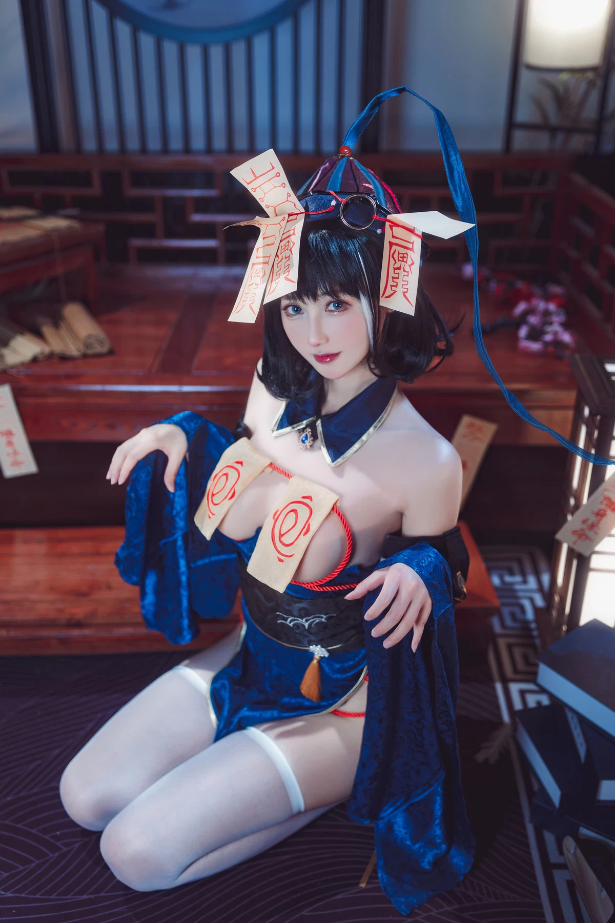 Cosplay 羽生三未 華甲歡慶殭屍三未全