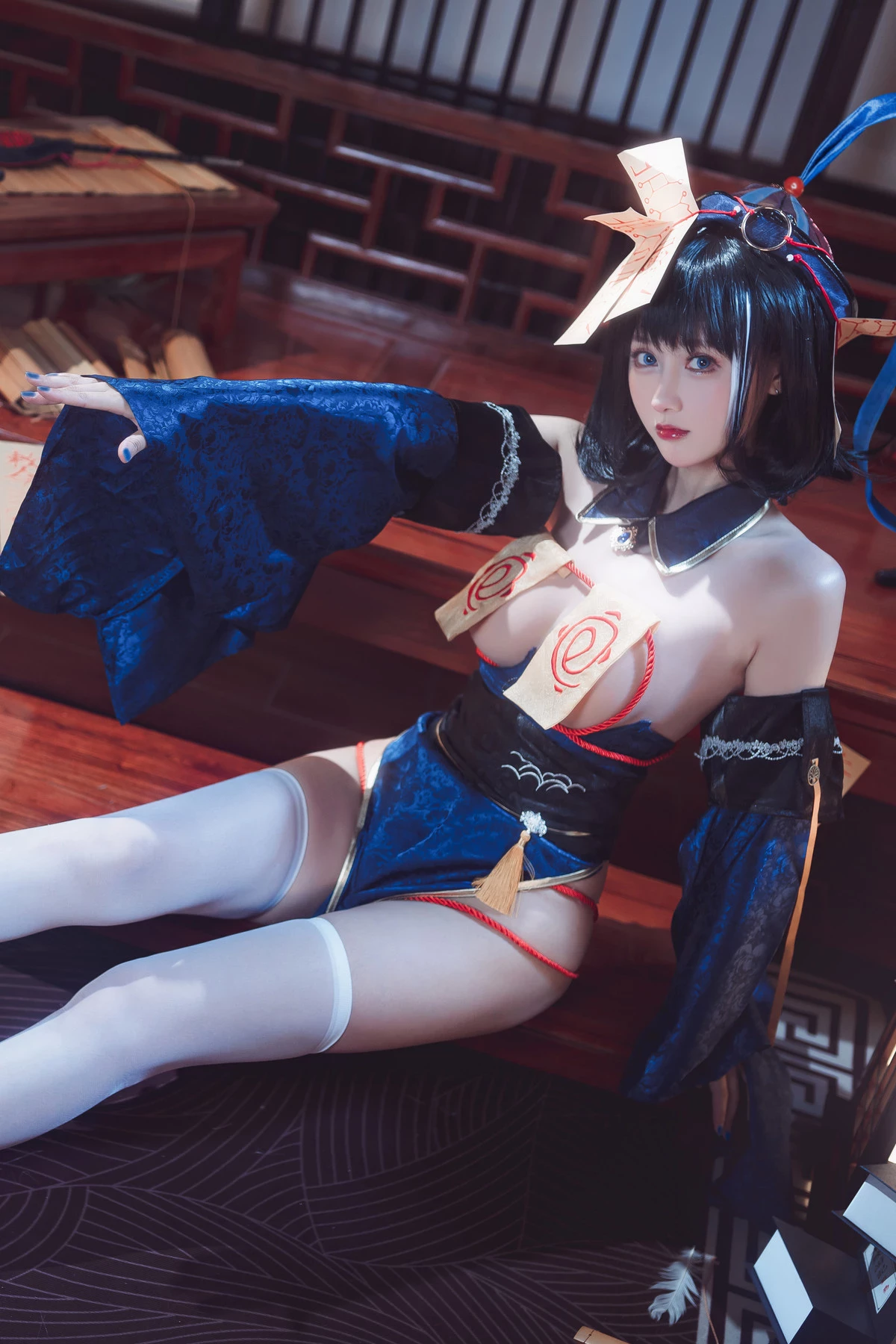 Cosplay 羽生三未 華甲歡慶殭屍三未全