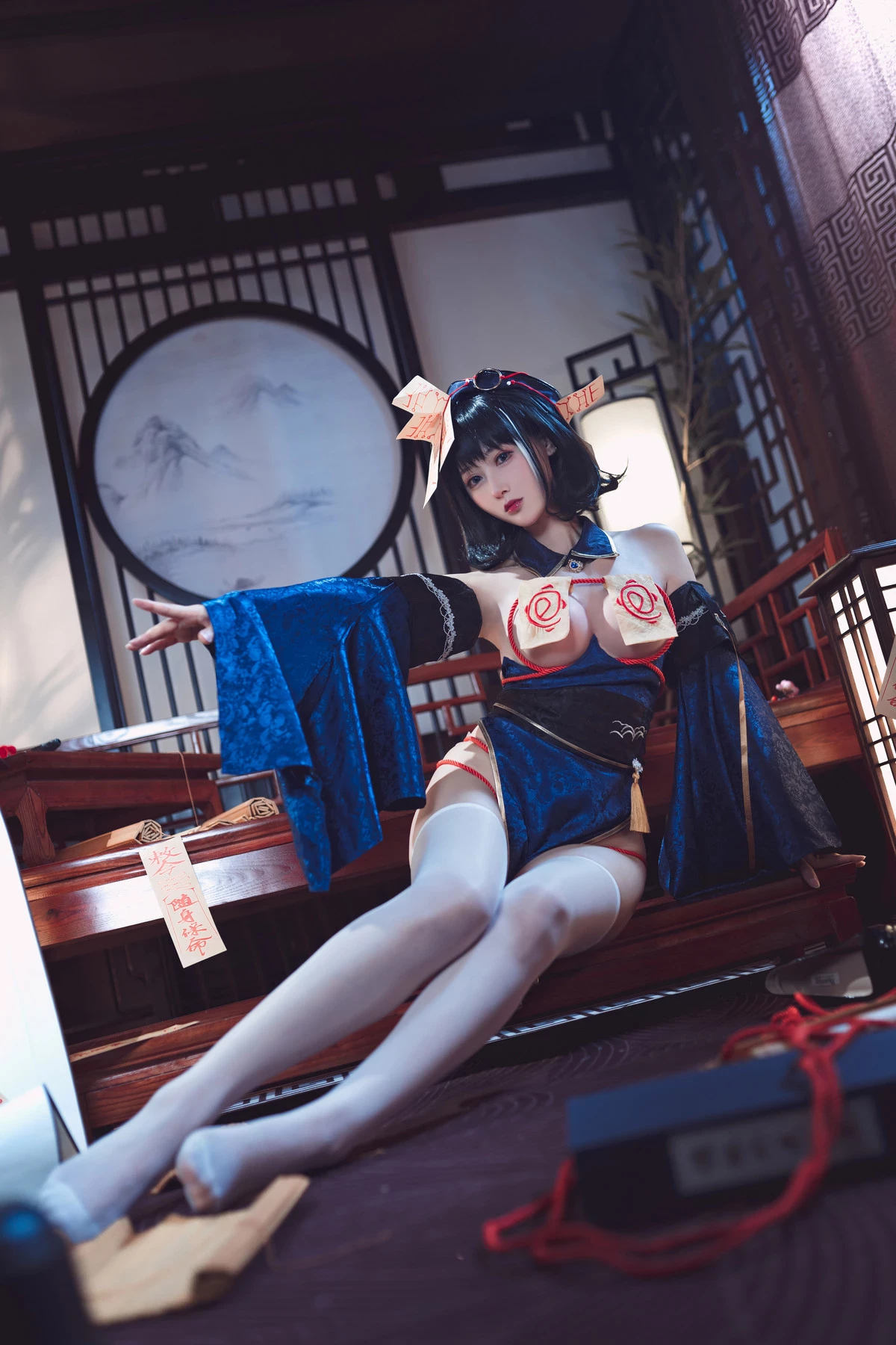 Cosplay 羽生三未 華甲歡慶殭屍三未全