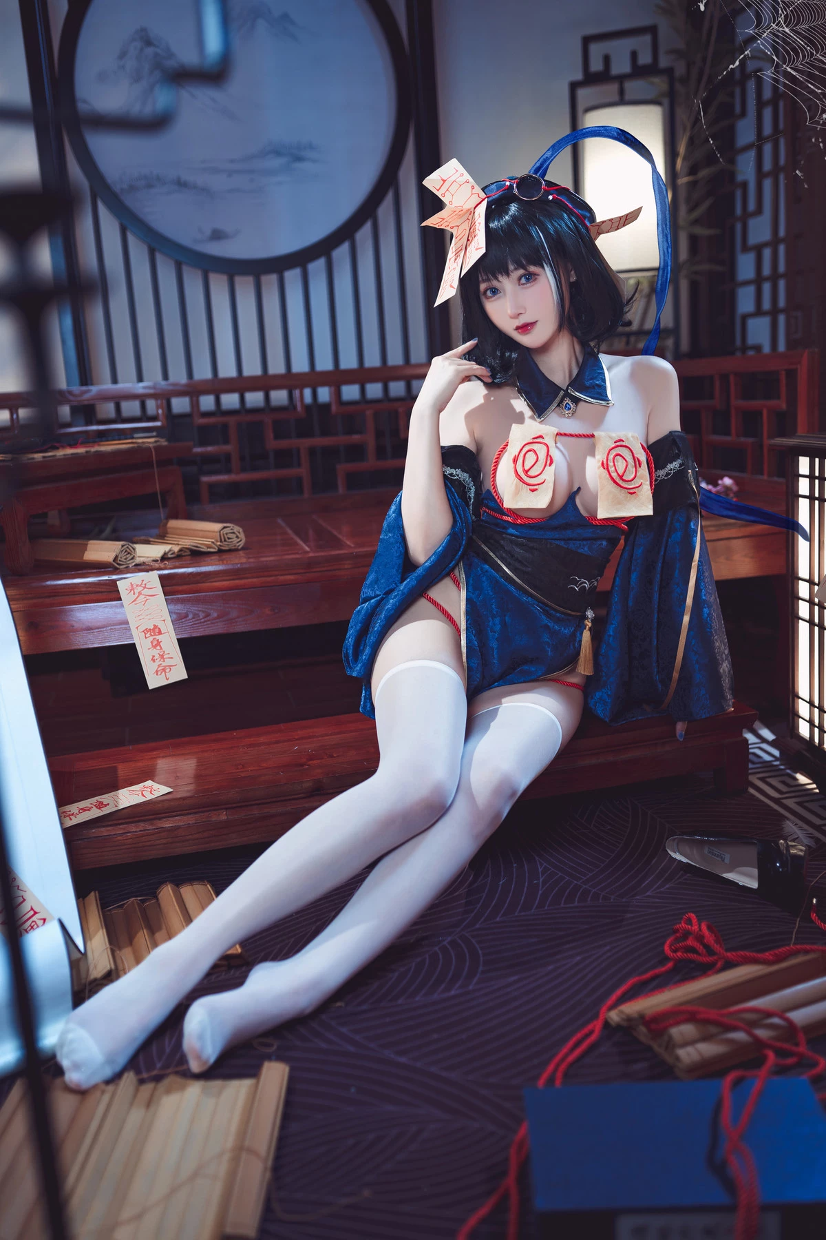 Cosplay 羽生三未 華甲歡慶殭屍三未全