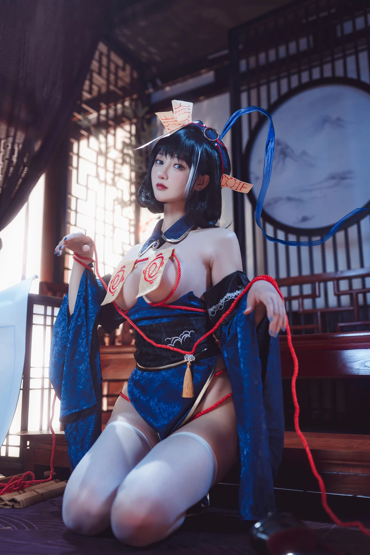 Cosplay 羽生三未 華甲歡慶殭屍三未全