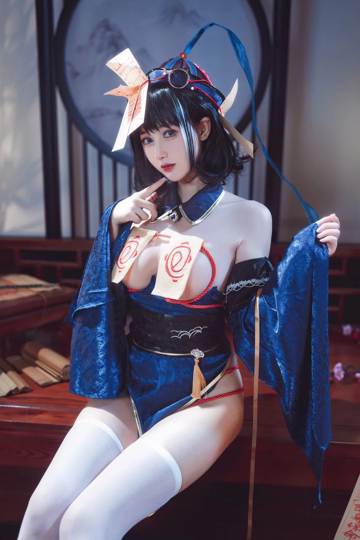 Cosplay 羽生三未 華甲歡慶殭屍三未全