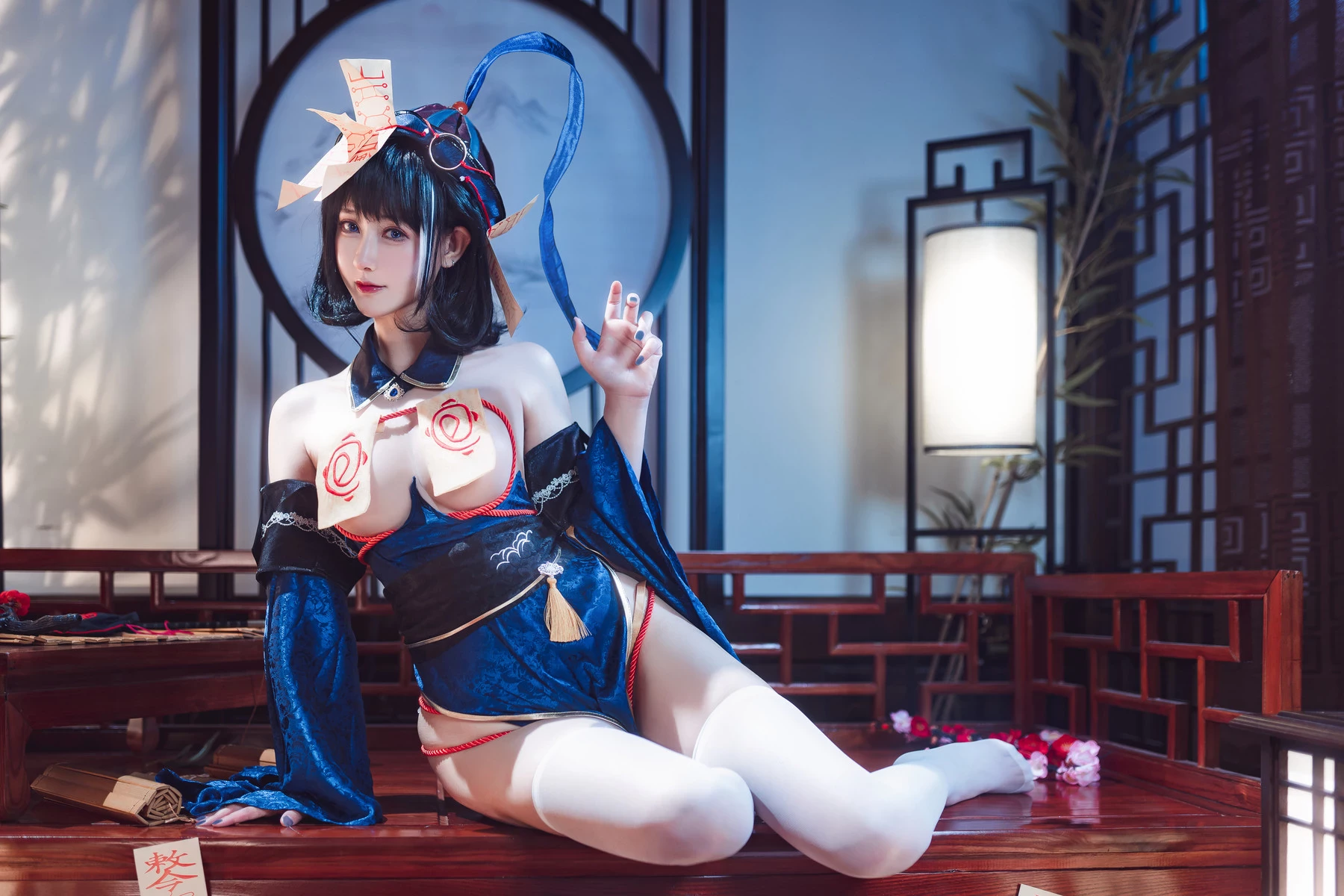 Cosplay 羽生三未 華甲歡慶殭屍三未全