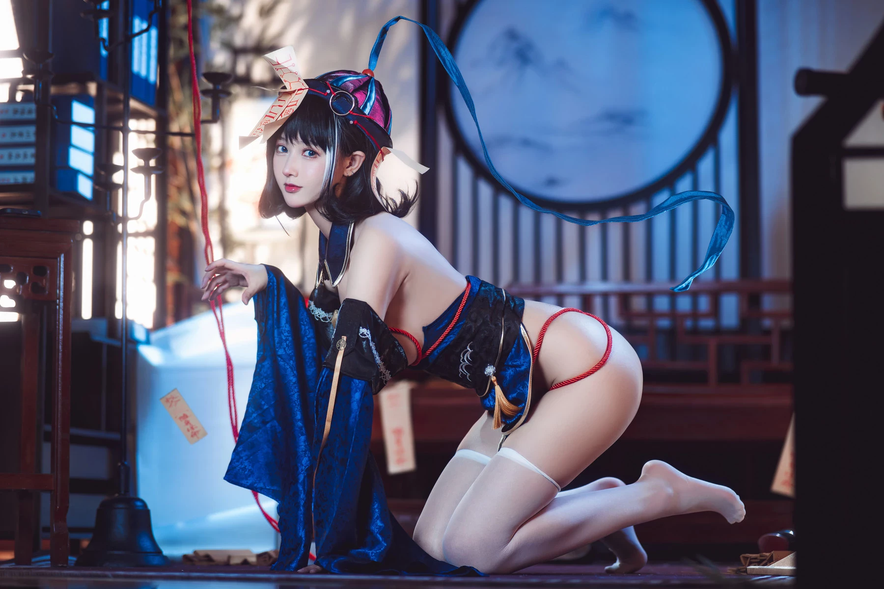 Cosplay 羽生三未 華甲歡慶殭屍三未全