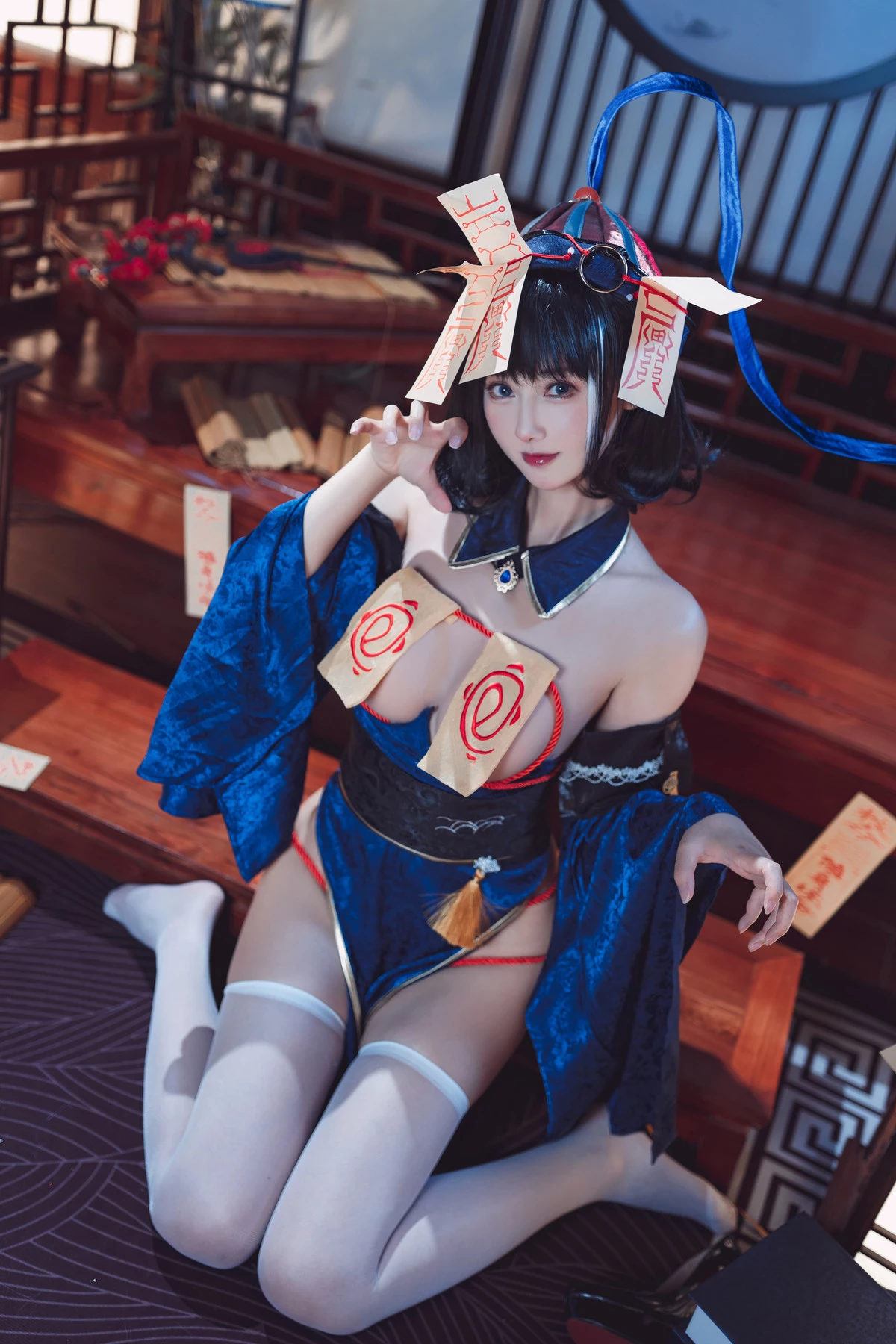 Cosplay 羽生三未 華甲歡慶殭屍三未全