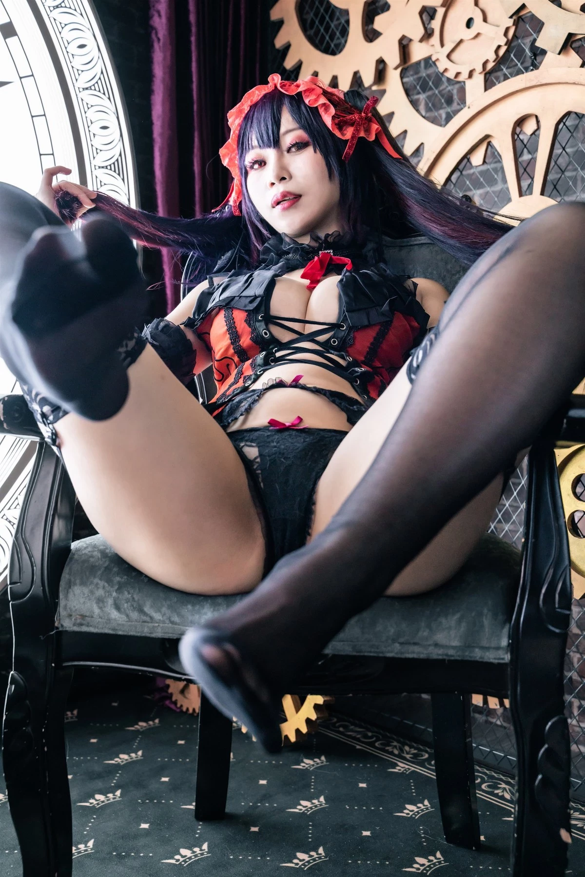 Cosplay 小琪Aki 時崎狂三 Kurumi Tokisaki