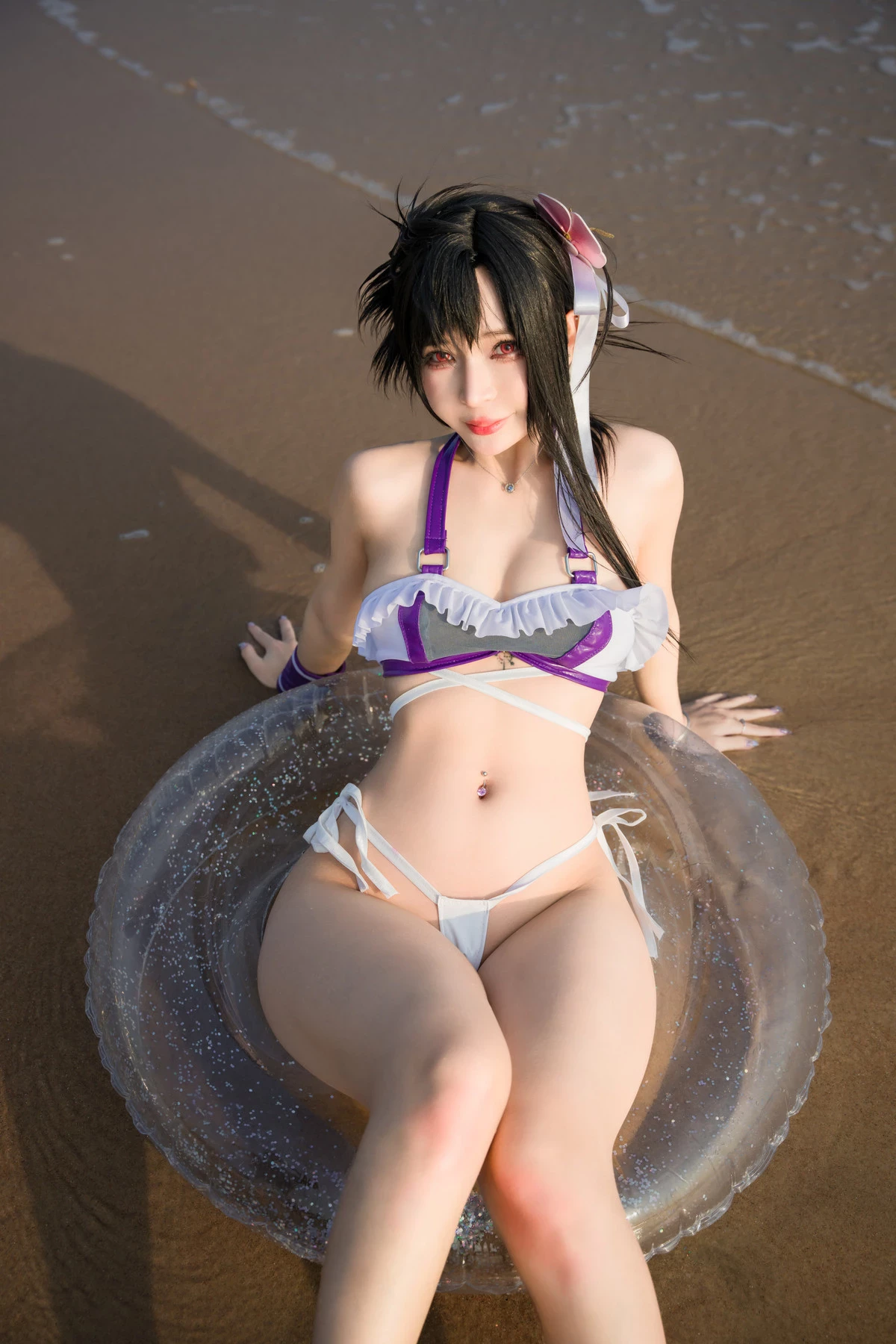 Cosplay Umeko.J Tifa Swimsuit Set.02