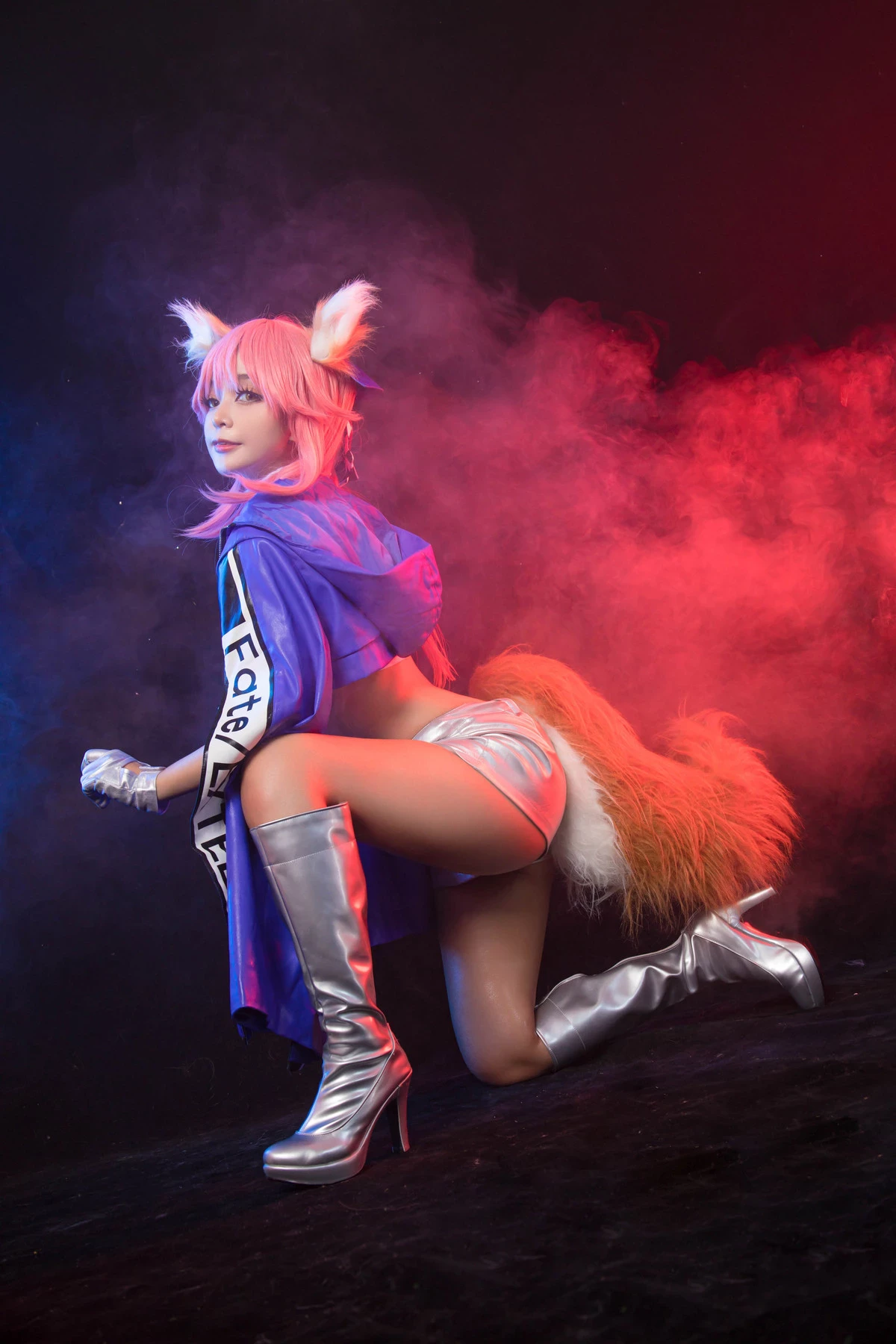 Cosplay Umeko.J Tamamo Racing Fate Extrella