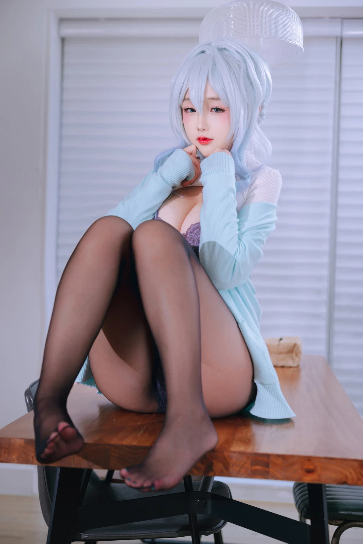 Cosplay Rinaijiao日奈嬌 未亡人雪女 Set.02