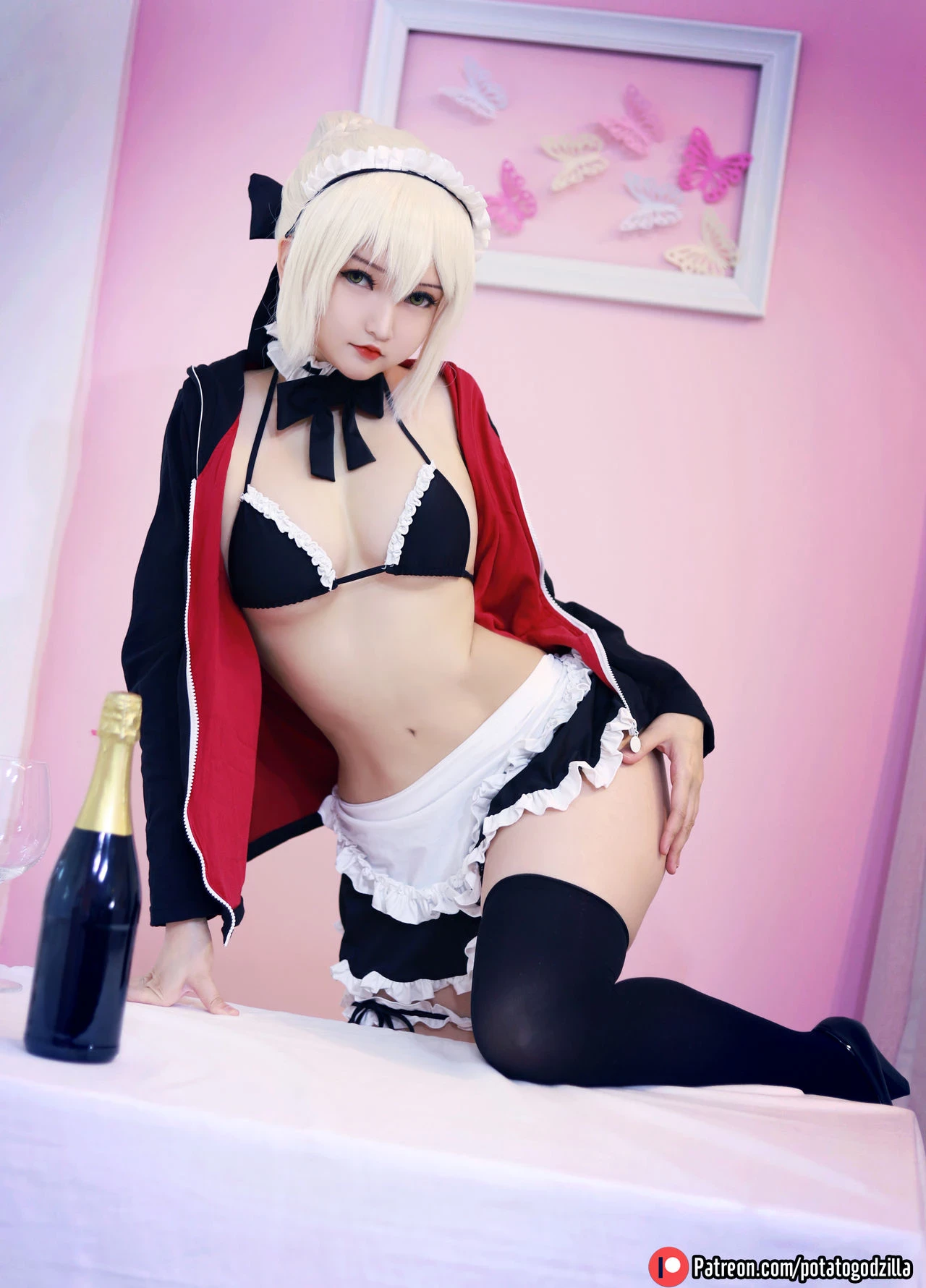 Potato Godzilla - Saber Alter Maid